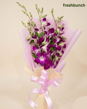 Purple Orchid Bouquet