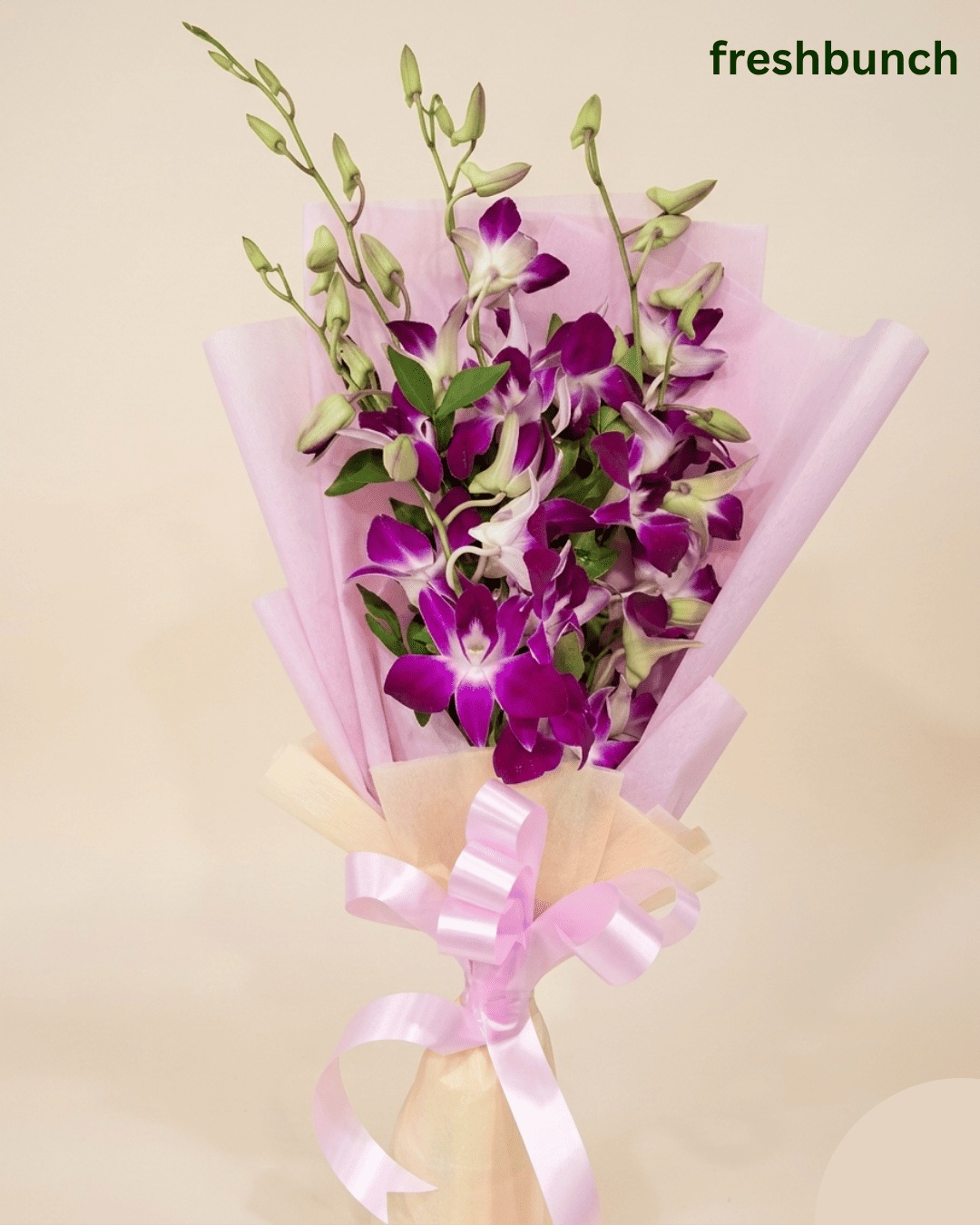 Purple Orchid Bouquet
