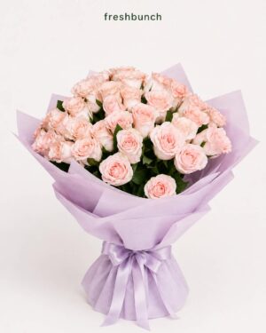 Blush Pink Rose Bouquet