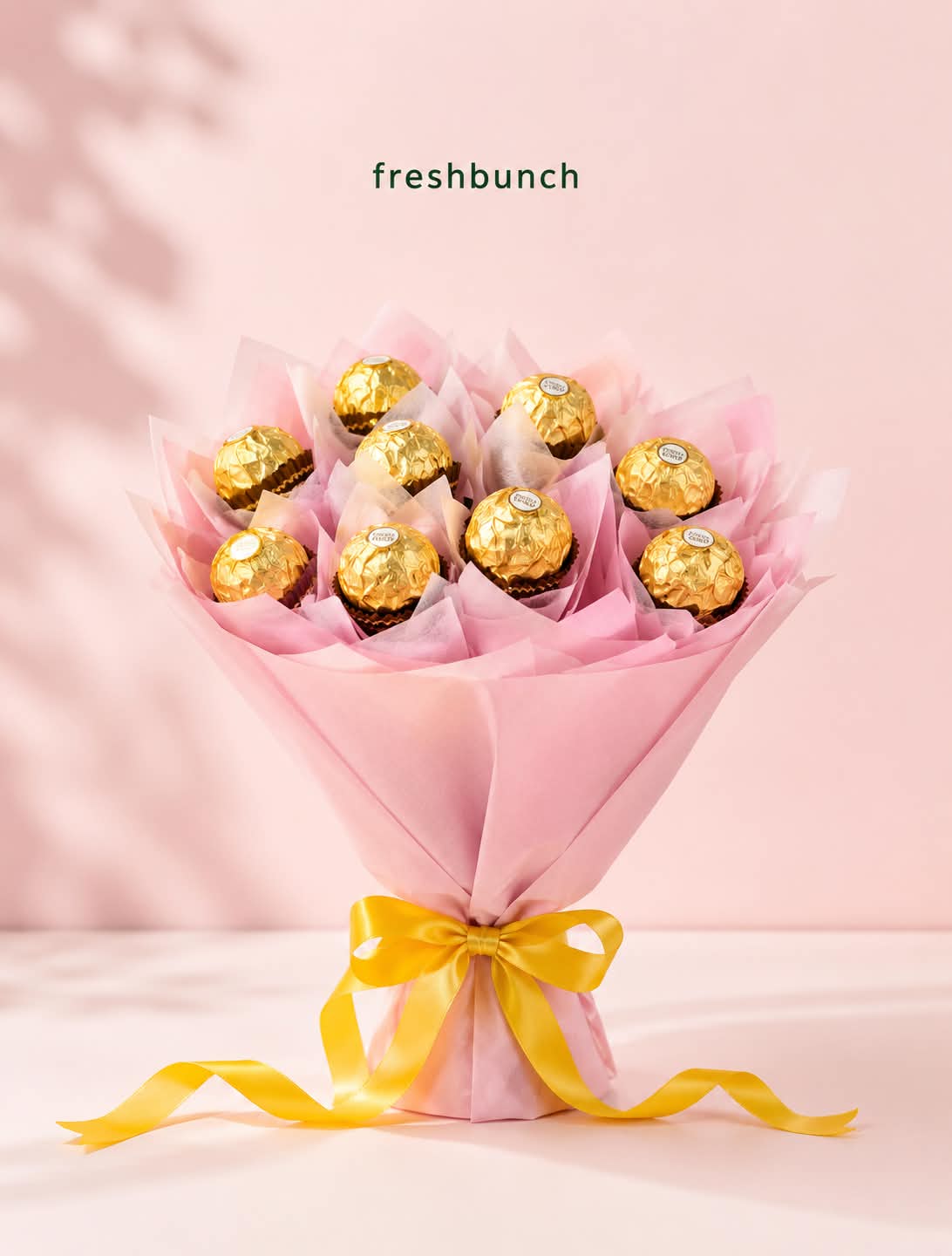 Ferrero Rocher Pink Chocolate Bouquet