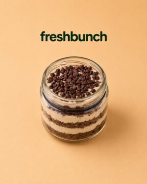FreshBunch Premium Choco Chip Luxury Jar Cake (250gm)