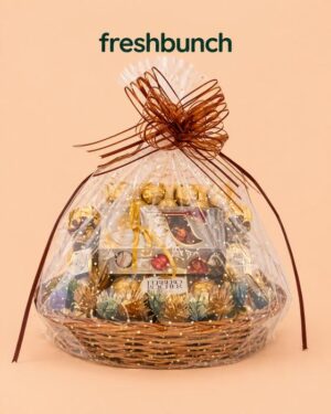 FreshBunch Grand Luxury Chocolate Celebration Hamper with Ferrero Rocher & Premium Truffles