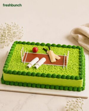 Green Football Cake FreshBunch