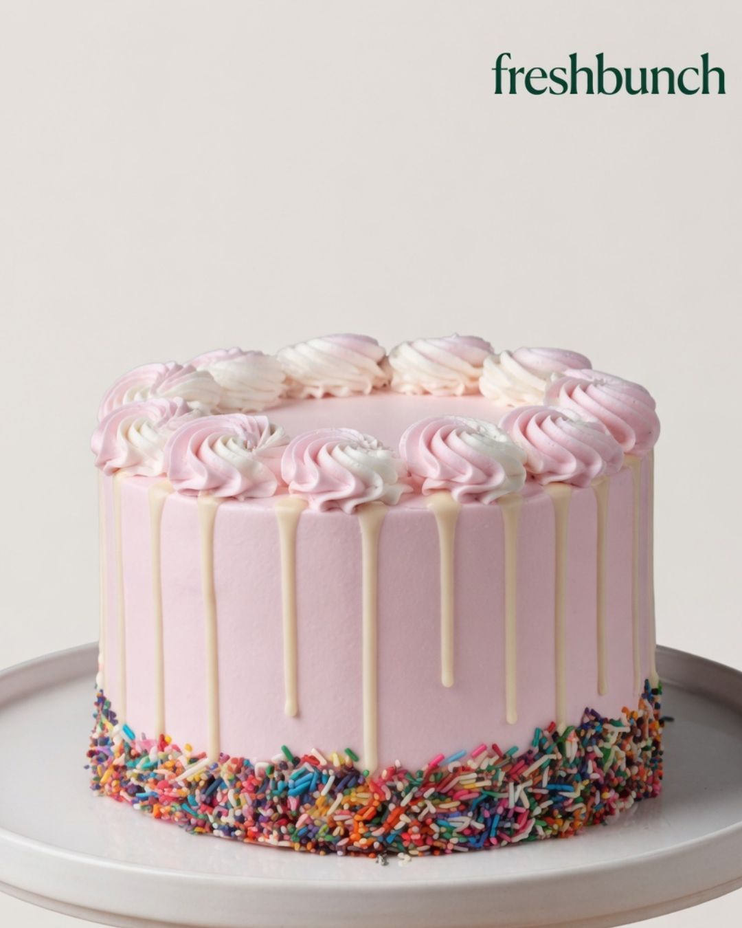 Pink Sprinkle Cake FreshBunch