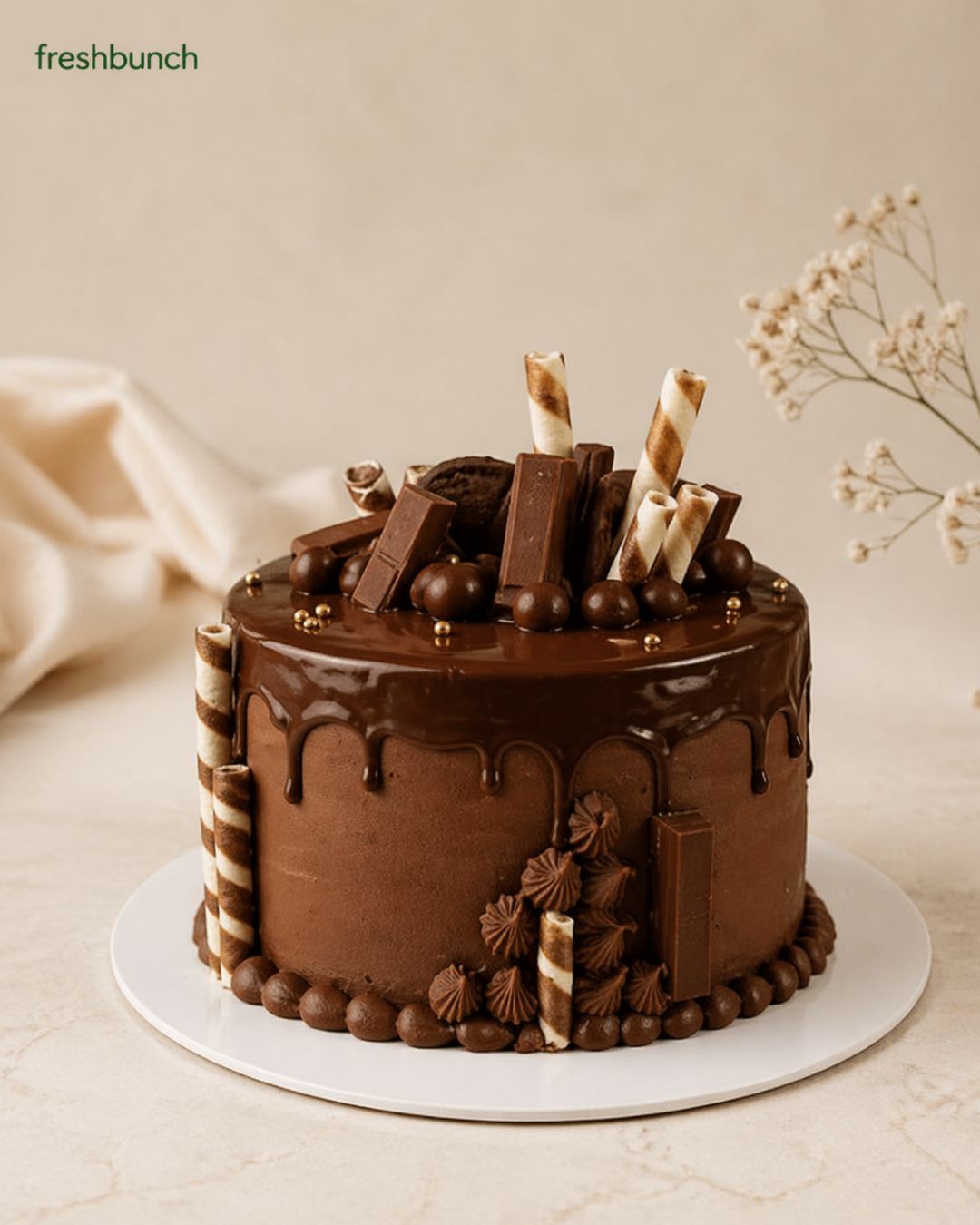 Chocolate Bar Cake FreshBunch