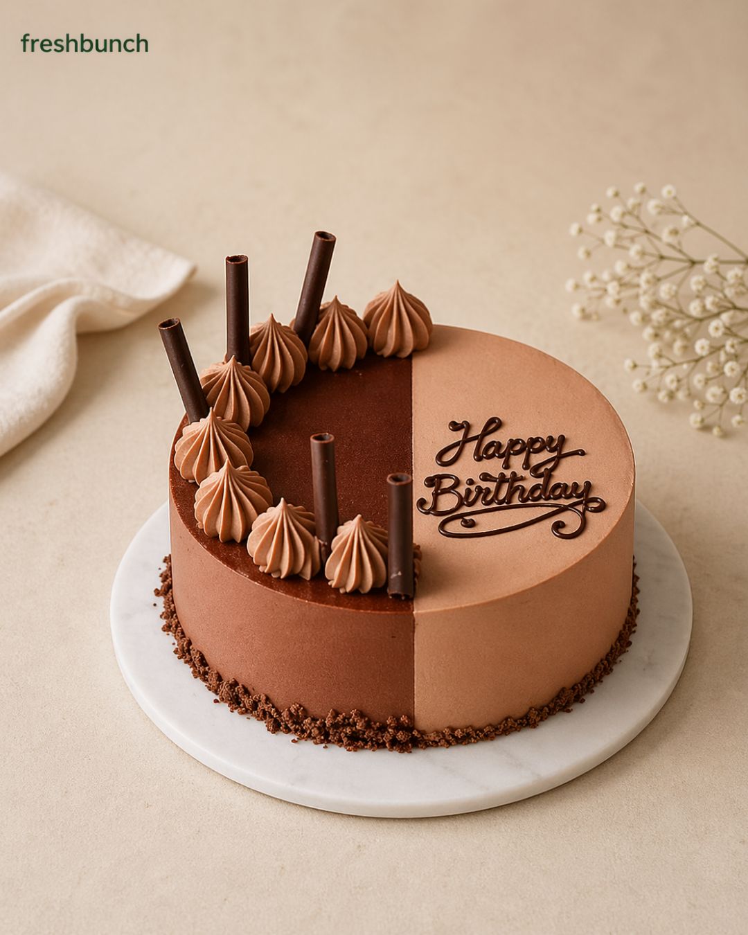 Chocolate Birthday Cake FreshBunch