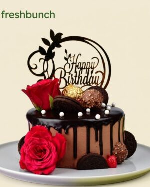 Rose Chocolate Cake FreshBunch