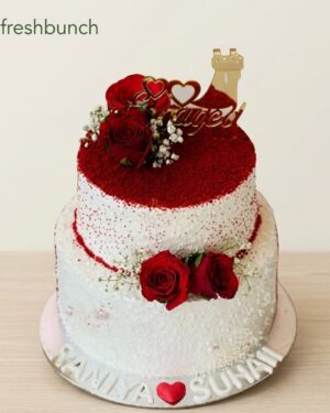Red Rose Cake FreshBunch
