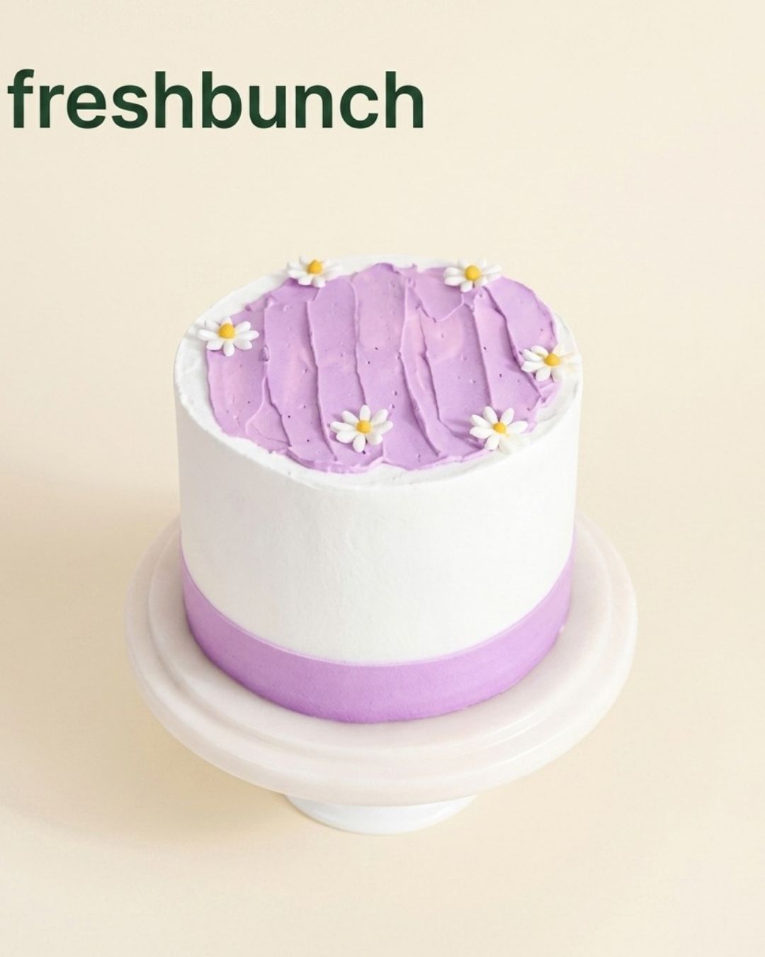 Purple Bow Cake FreshBunch