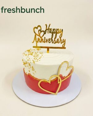 Anniversary Heart Cake FreshBunch