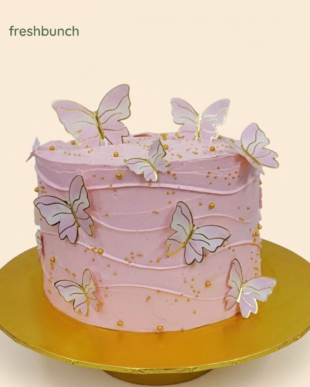 Lavender Floral Cake FreshBunch