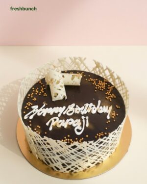 Black Birthday Cake FreshBunch