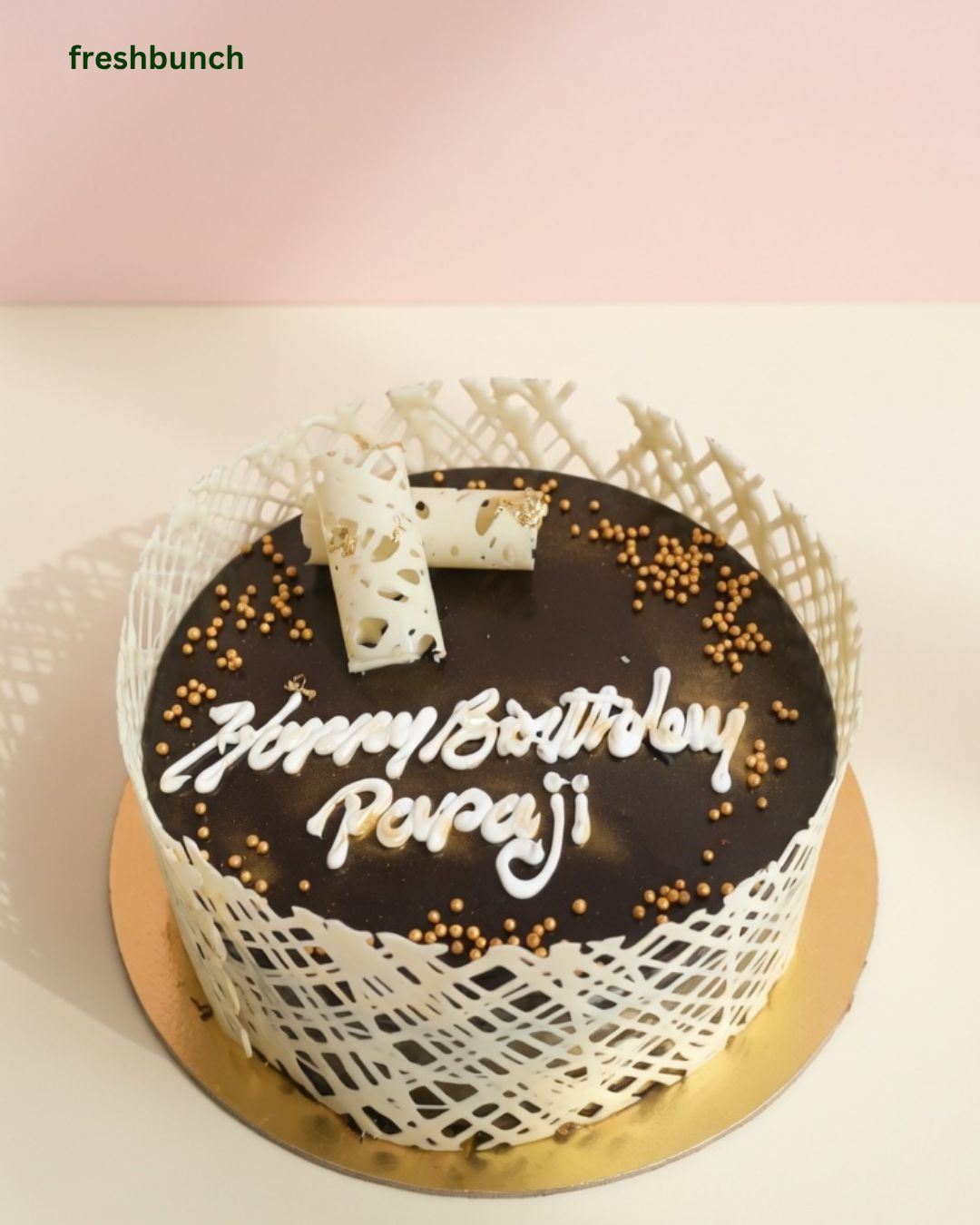 Black Birthday Cake FreshBunch
