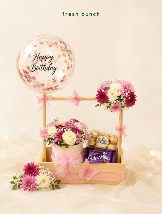 Birthday Sparkle & Choco Tray