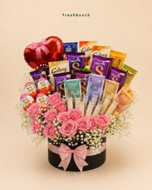 Heart Balloon Choco Extravaganza