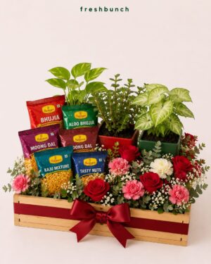 Haldiram Sweets & Snacks Plant Tray Combo
