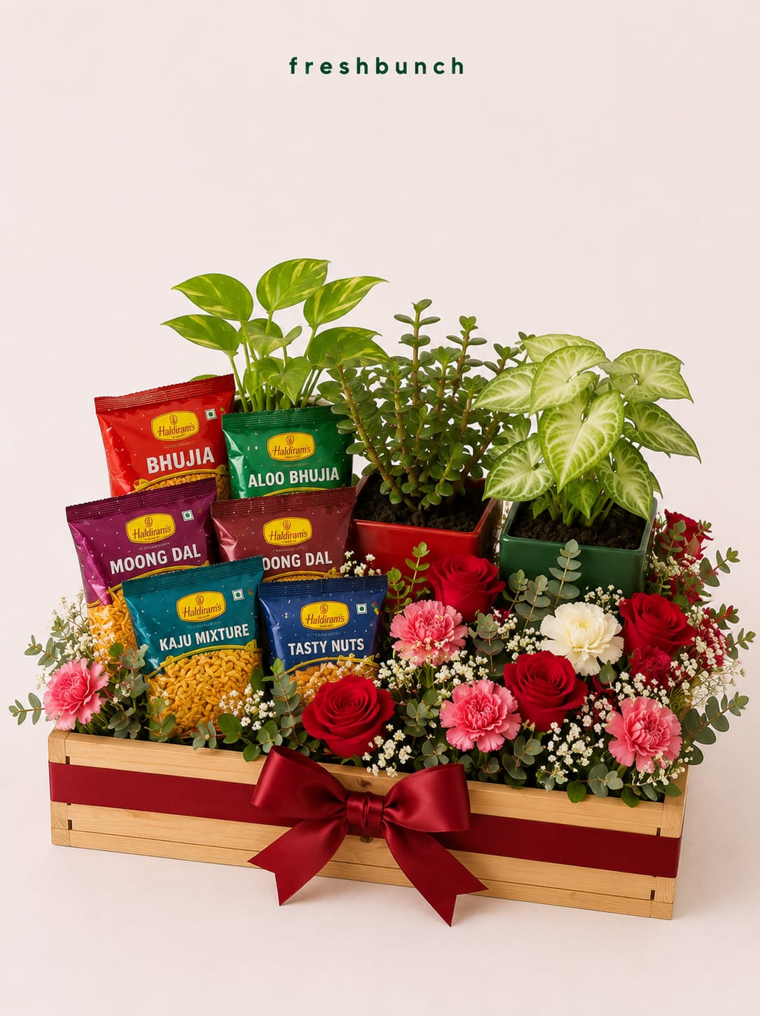 Haldiram Sweets & Snacks Plant Tray Combo