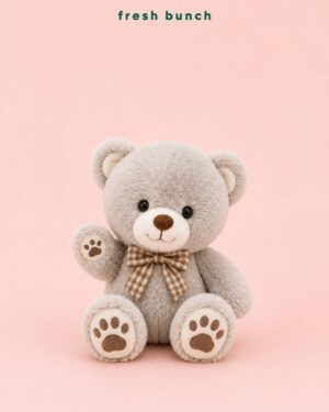 Classic Slate Bow Bear 6 Inch (For bigger sizes 12", 24" chat with us on WhatsApp)