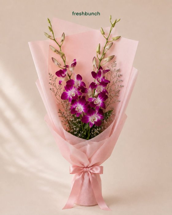 Soft orchid Floral