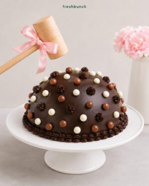 Festive Choco Pinata Cake