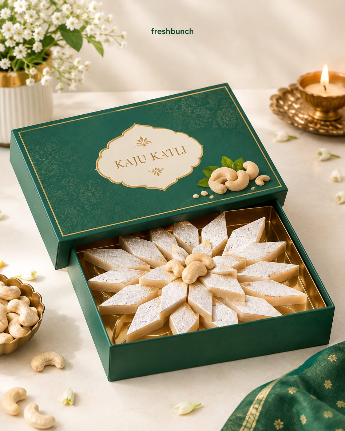 Premium Royal Kaju Katli Box