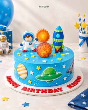 Whimsical Kids Birthday Theme Cake