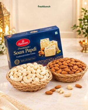 Soan Papdi & Rich Dry Fruits Classic Gift Set