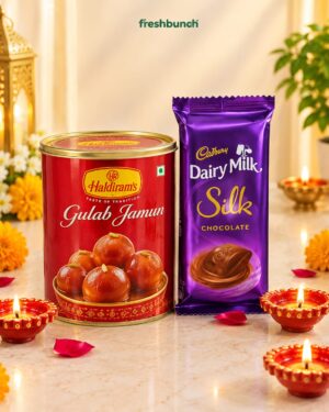 Gulab Jamun & Dairy Milk Silk Festive Treat