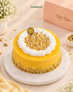 Saffron Caramel Butterscotch Cake