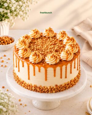 Butterscotch Caramel Drip Cake