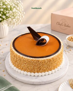 Caramel Glaze Butterscotch Cake